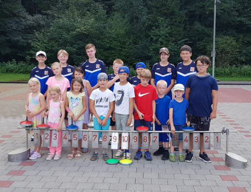 Massen, Stock- und Lattlschießen beim Ferienprogramm Stocksport